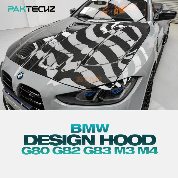 PAKTECHZ BMW G80 G82 G83 M3 M4 후드 드라이 카본