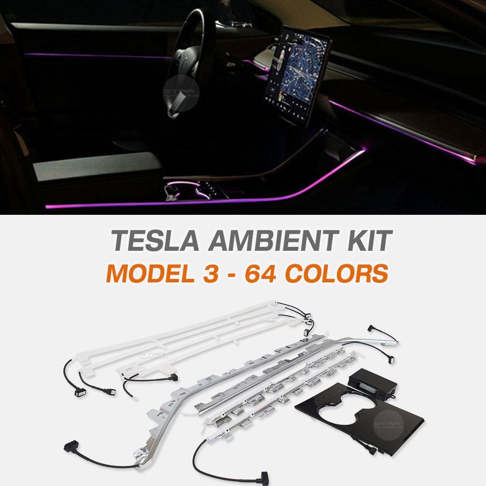 테슬라 모델 3 엠비언트 킷 V1